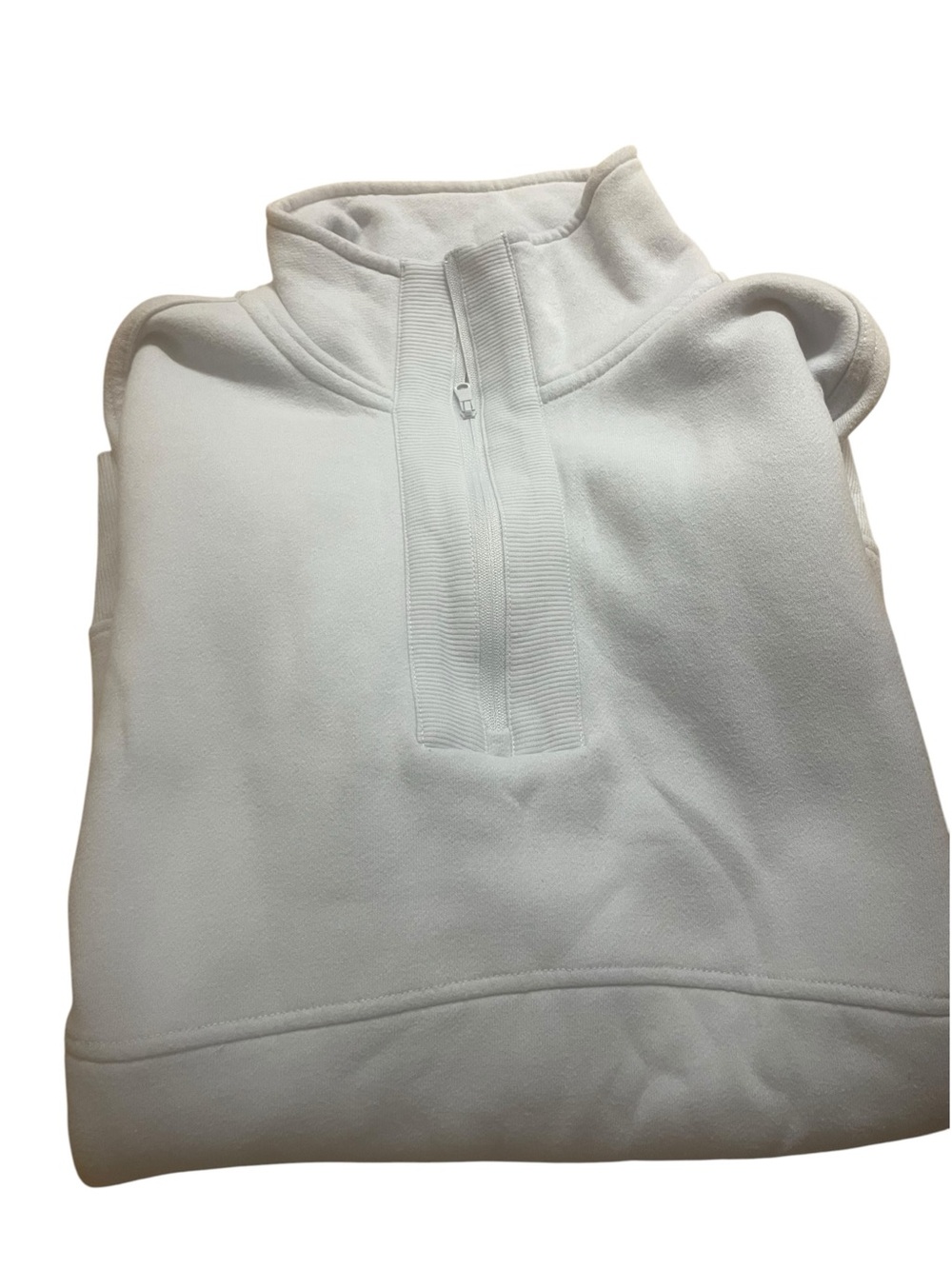 Kim rogers ladies sz small light blue Quarter-Zip Fleece pullover never worn